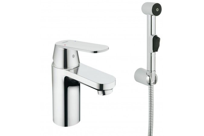 Grohe Eurosmart Cosmo Umývadlová batéria s bidetovou sprchou, 23125000 - galéria #1