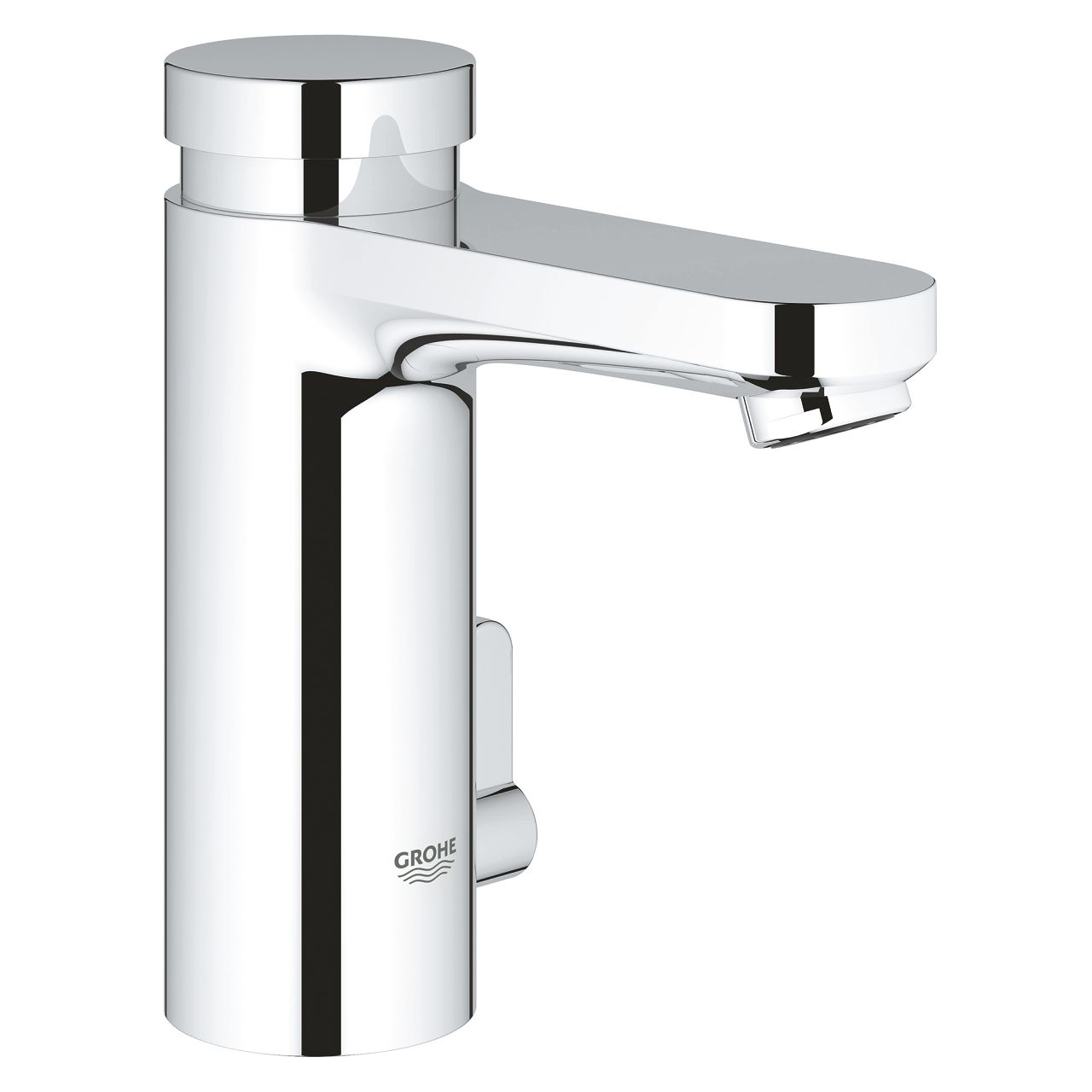 Grohe Eurosmart Cosmopolitan T Samouzatváracia umývadlová batéria so zmiešavačom a nastaviteľnou teplotou, chróm 36317000