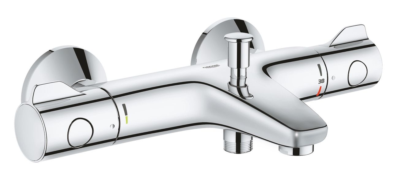 Grohe Grohtherm 800 Nástenná vaňová batéria, chróm 34567000