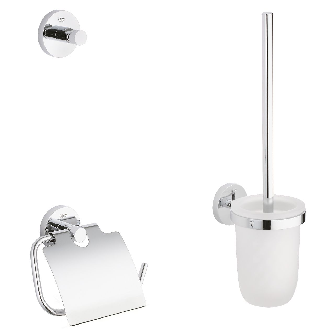 Súprava toaletného príslušenstva Grohe Essentials 3 v 1 40407001