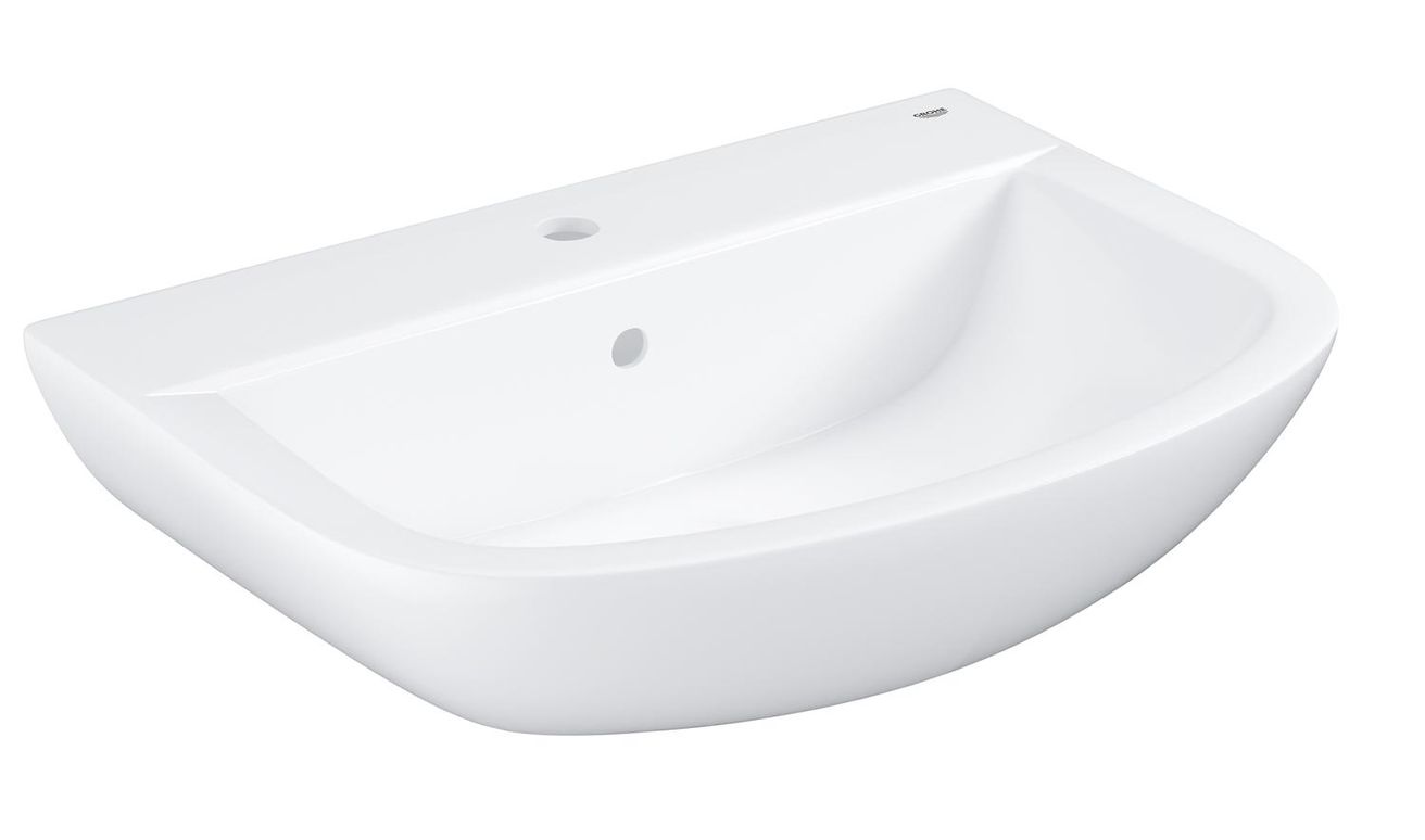KGrohe Bau Ceramic Umývadlo s prepadom 64x46 cm, alpská biela 39420000