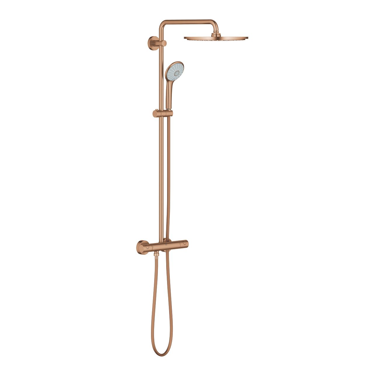 Grohe Euphoria System 310 sprchový set s termostatickou batériou, kartáčovaný teplý západ slnka 26075DL0