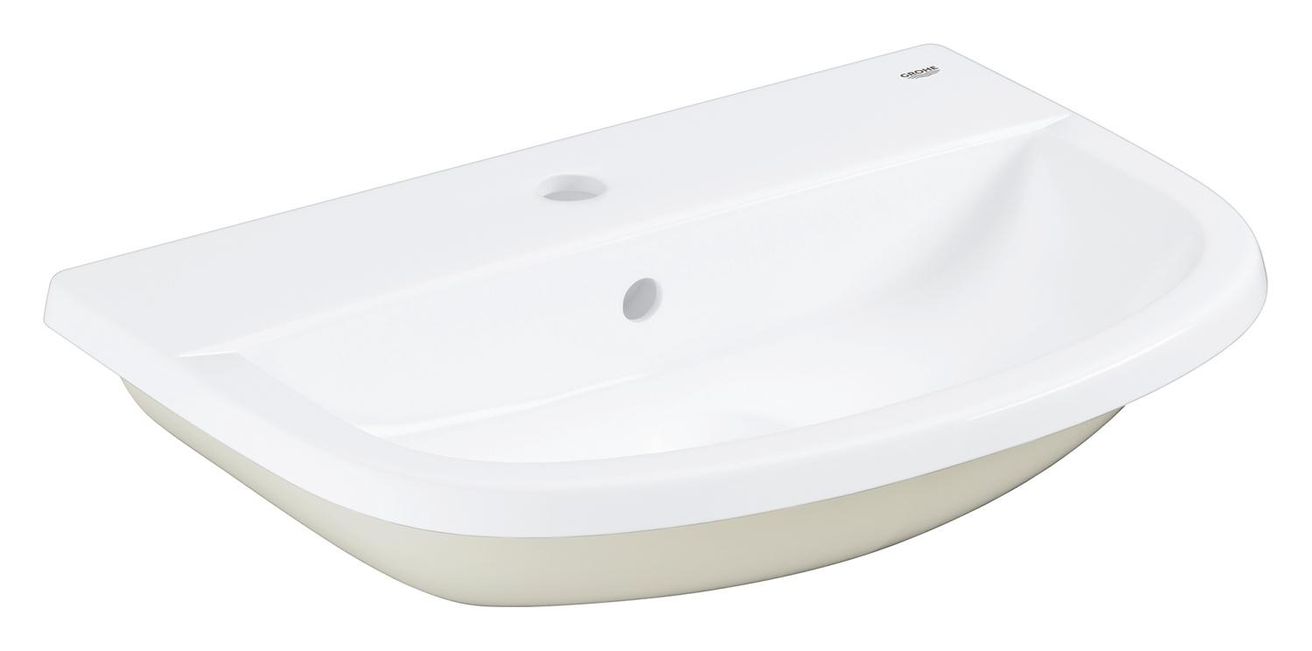 Grohe Bau Ceramic Zapustené umývadlo 55 cm, alpská biela 39422000