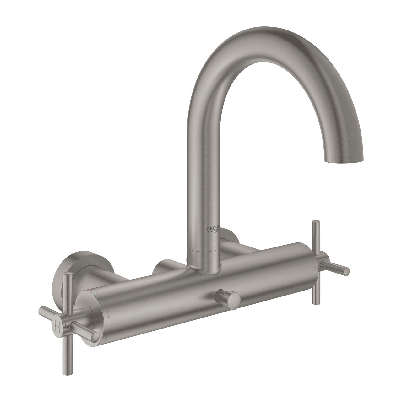 Grohe Atrio Vanová baterie, Supersteel 25010DC3