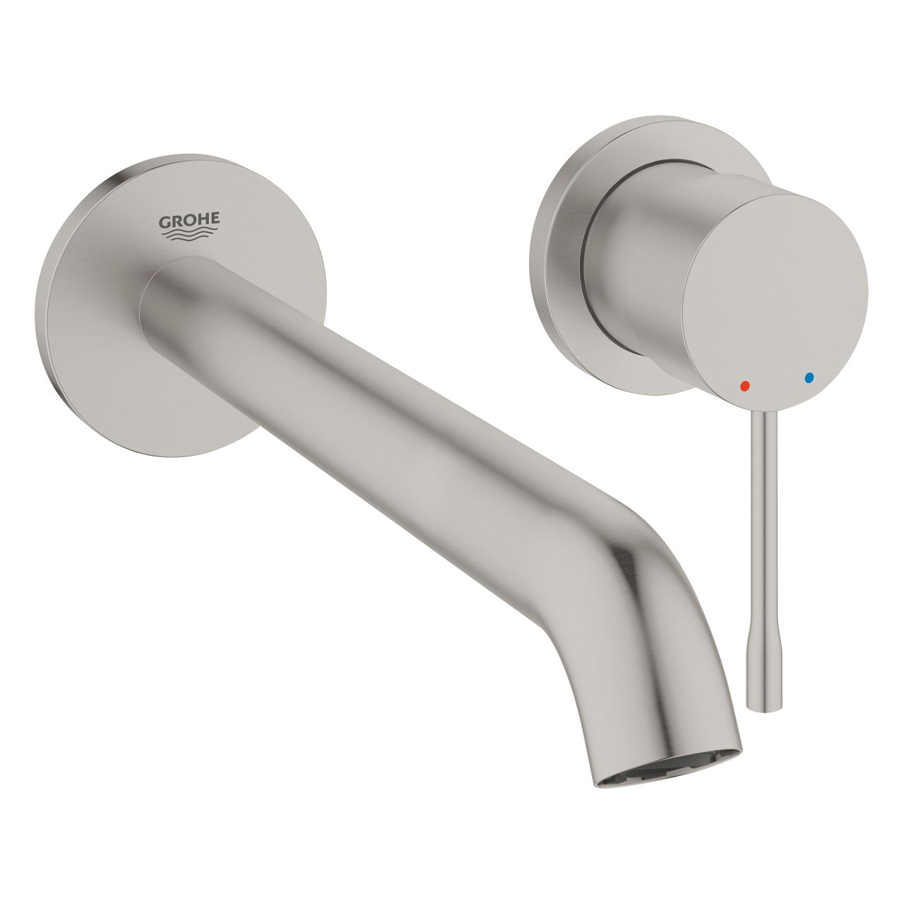 Grohe Essence Nová umývadlová batéria, dvojotvorová, Supersteel 19967DC1