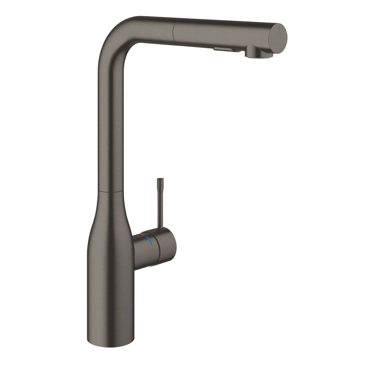 Grohe Essence Nová drezová batéria, kartáčovaný tvrdý grafit 30270AL0