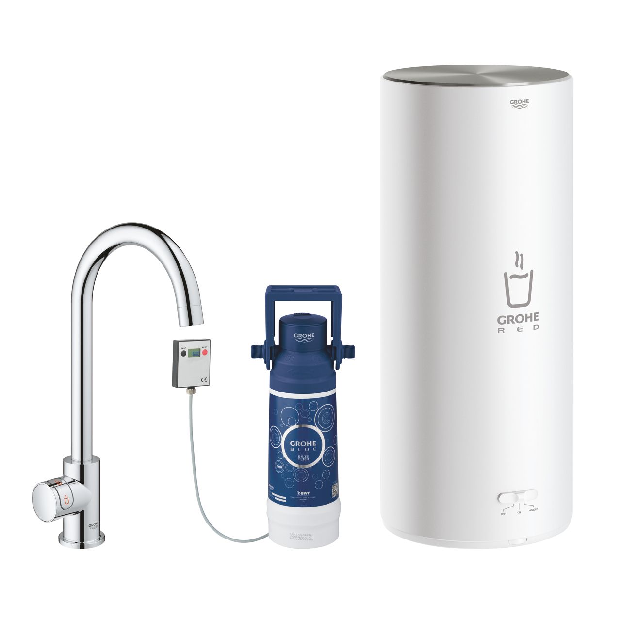 Výpust GROHE Red Mono v tvare C, veľkosť L 30080001