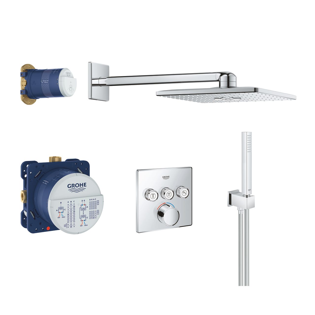 Sprchový systém Grohe SmartControl 34712000