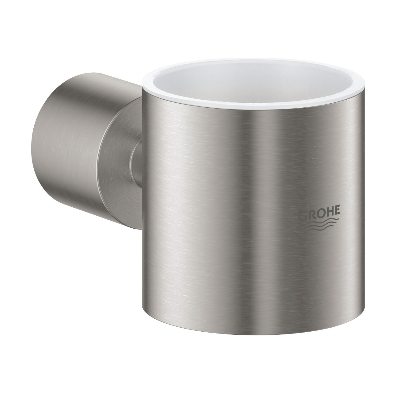 Grohe Atrio Držák skleničky/mýdelníku, Supersteel 40304DC3