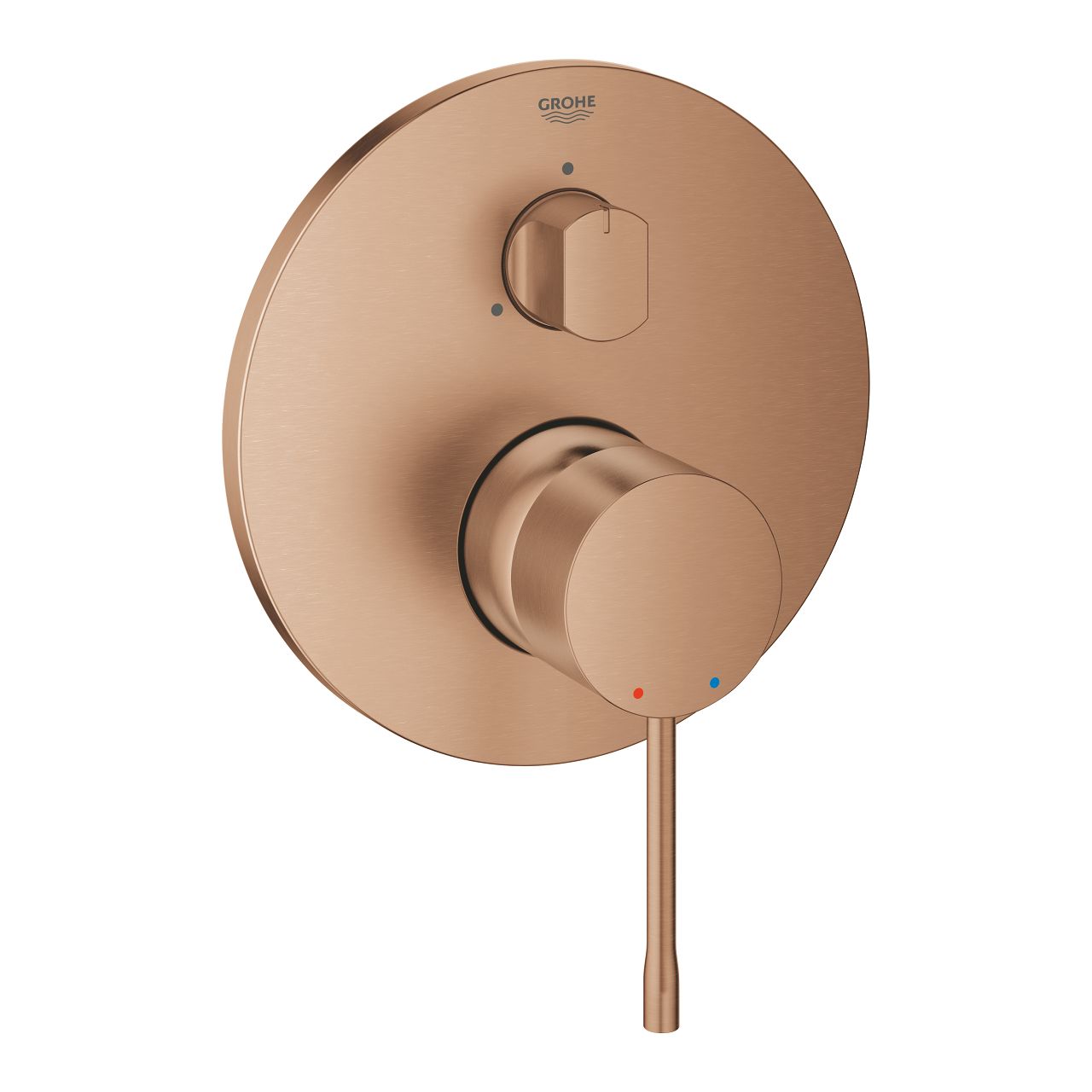 Grohe Essence New Sprchová batéria s 3-smerným prepínačom, kartáčovaný Warm Sunset 24092DL1