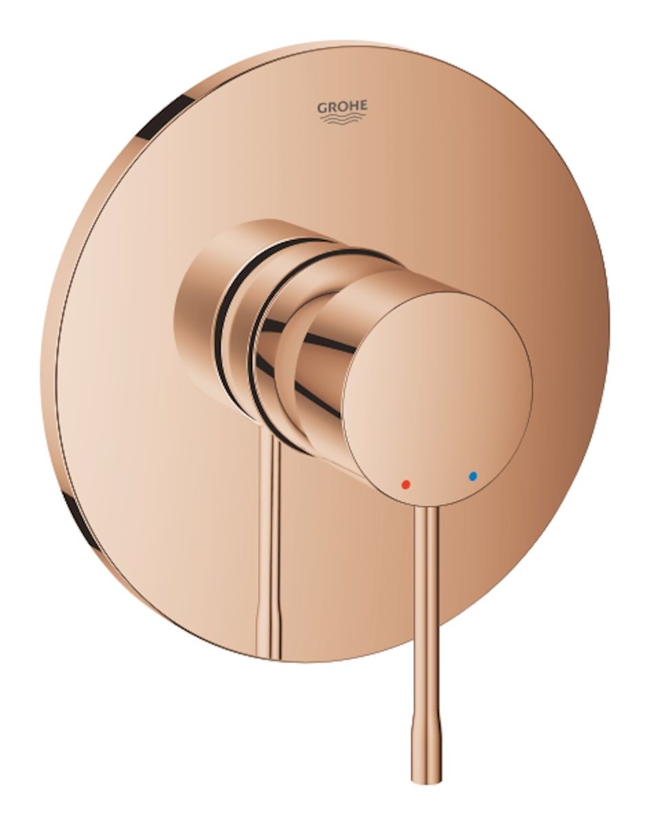 Grohe Essence Nová sprchová batéria bez telesa, lesk Warm Sunset 24057DA1