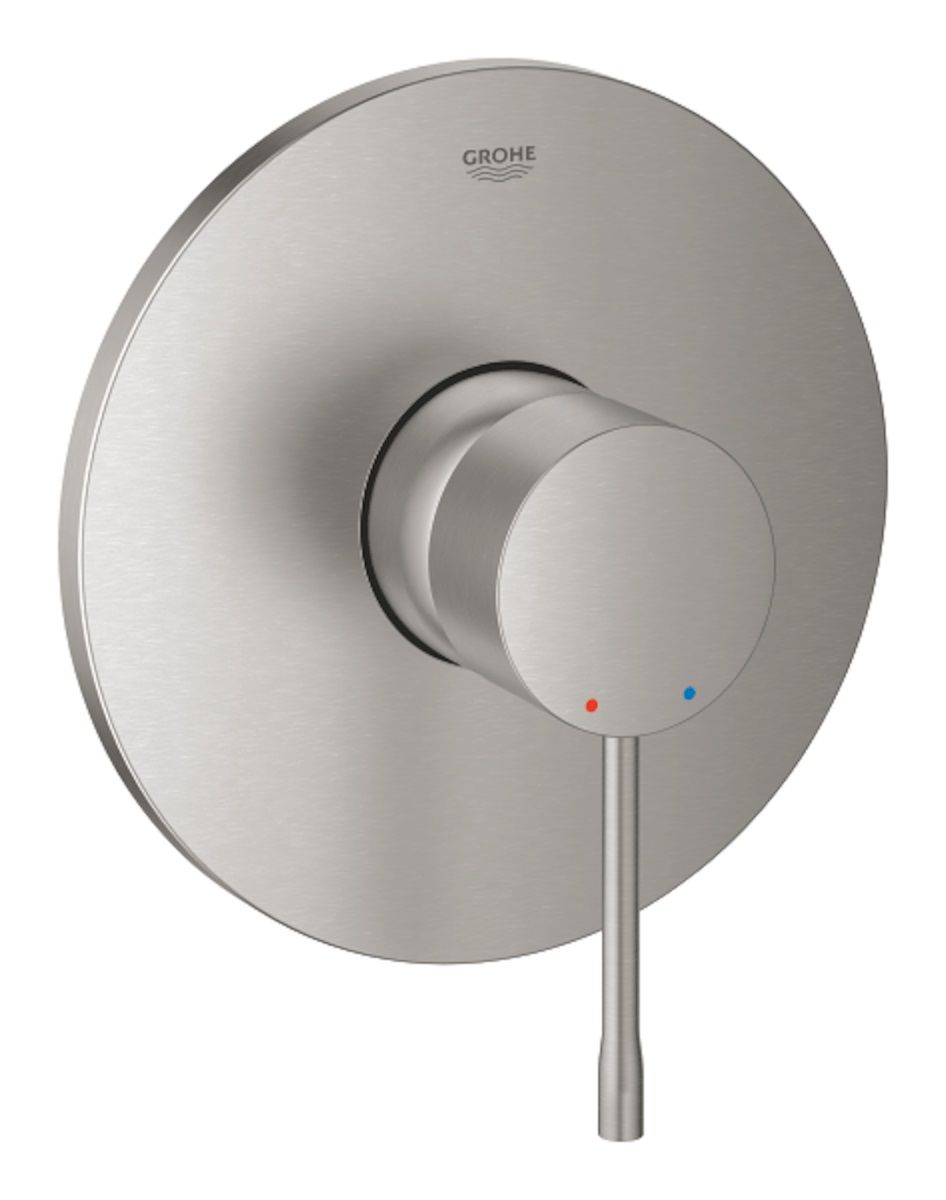 Grohe Essence Nová sprchová batéria bez telesa, Supersteel 24057DC1