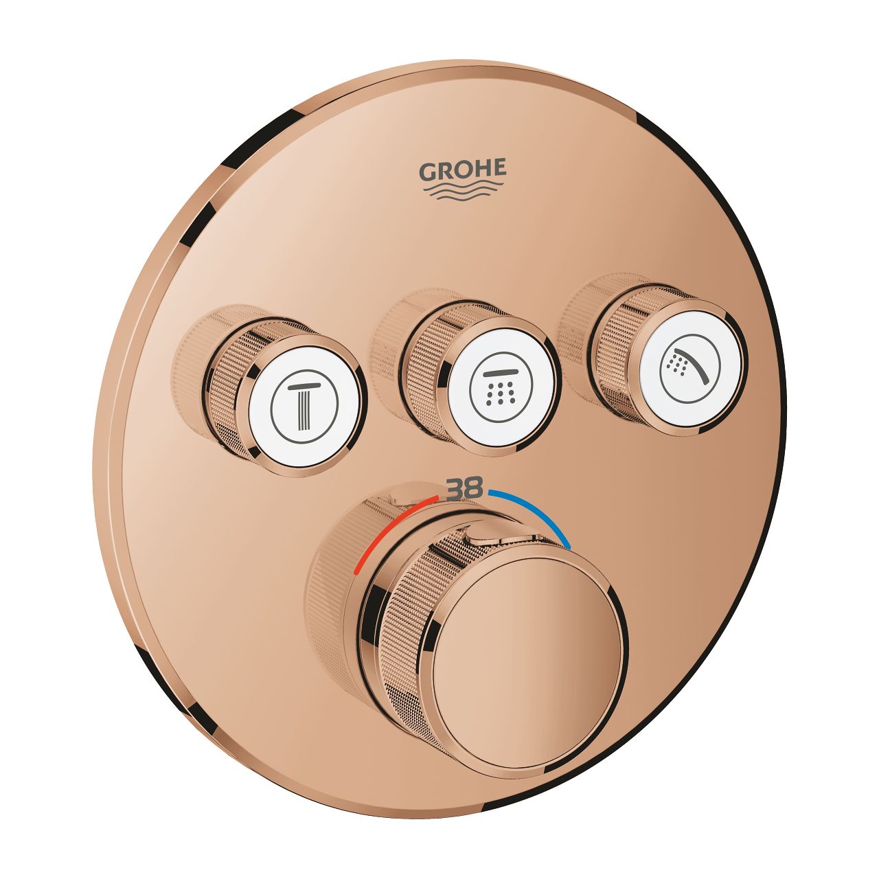 Grohe Grohtherm SmartControl Termostat na skrytú inštaláciu, lesk Warm Sunset 29121DA0