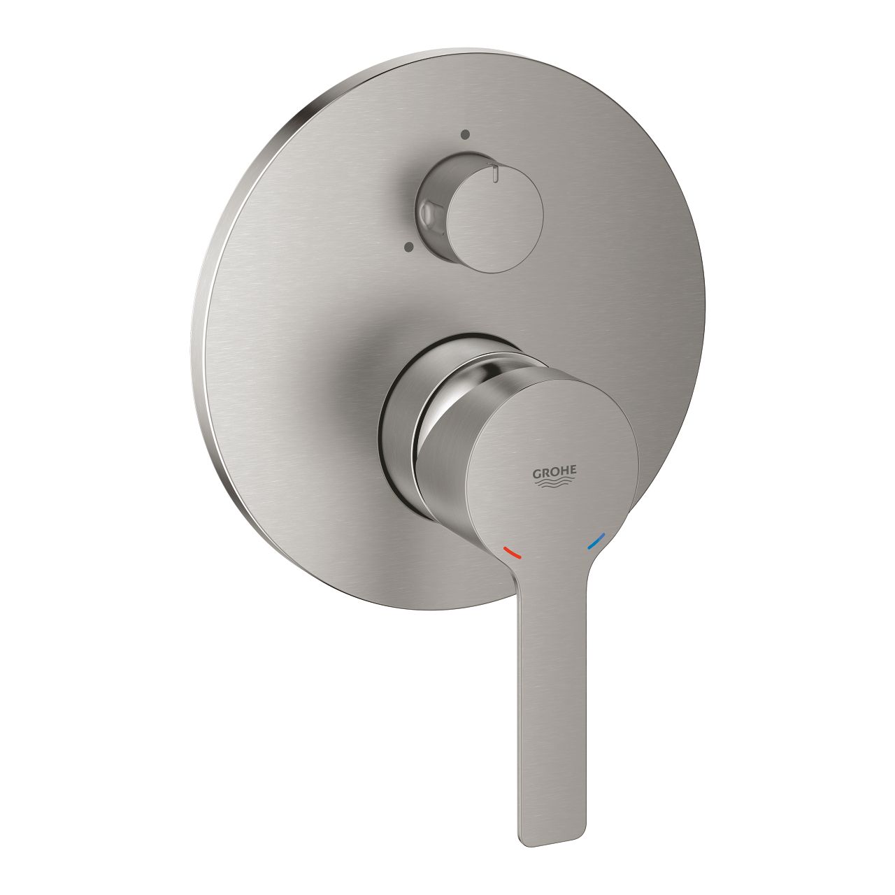 Vodovodná batéria Grohe Lineare s trojcestným prepínačom, Supersteel 24095DC1