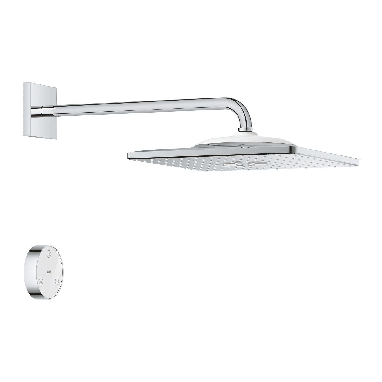Sprchová súprava Grohe Rainshower Smartconnect 310 Cube Head s diaľkovým ovládaním, chróm 26642000