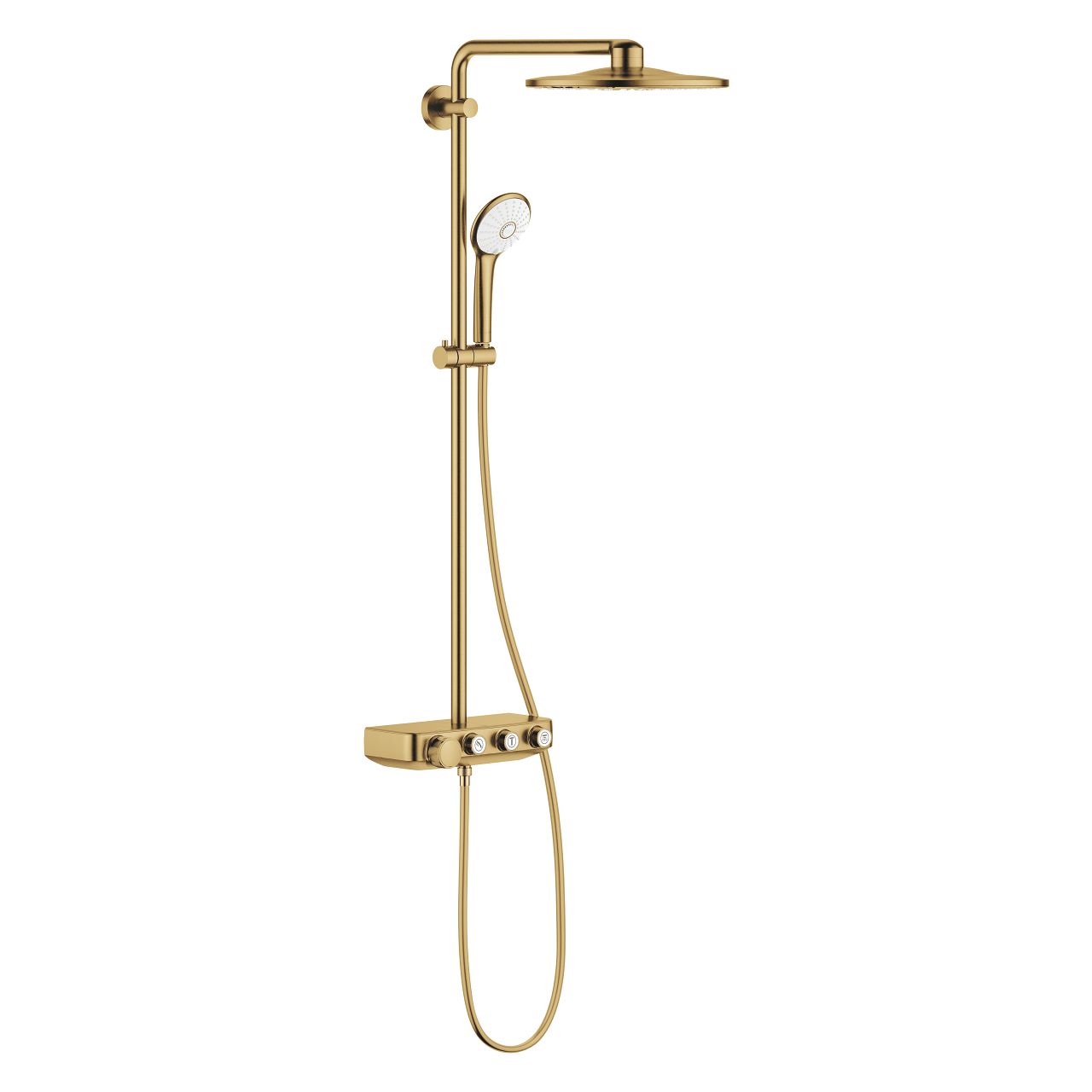 Sprchový termostatický systém Grohe Euphoria SmartControl, Brushed Cool Sunrise 26507GN0