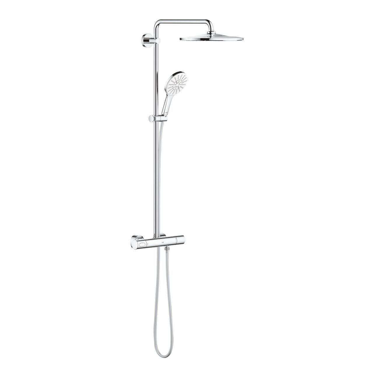 Sprchový systém Grohe Rainshower SmartActive 310 s termostatom, mesačne biely 26647LS0