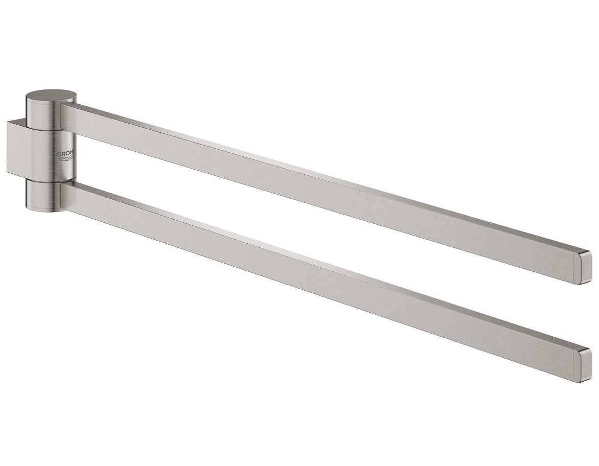 Grohe Selection Otočný držiak na uteráky, Supersteel 41063DC0