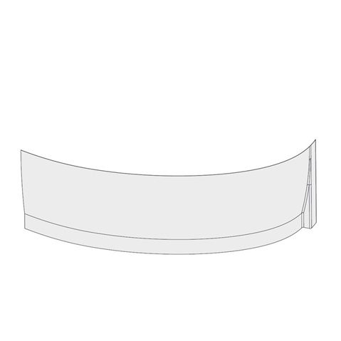 Ravak Panel Avocado 150 cm, pravý, CZS1000A00