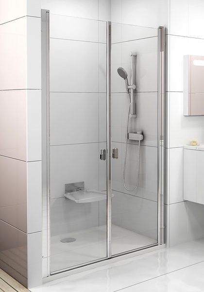 Ravak Chróm Dvojkrídlové sprchové dvere 110 cm Alu/Transparent 0QVDCC0LZ1 CSDL2-110