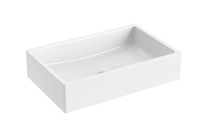 Ravak Formy Umyvadlová mísa 60 x 39 cm, bílá XJL01260000