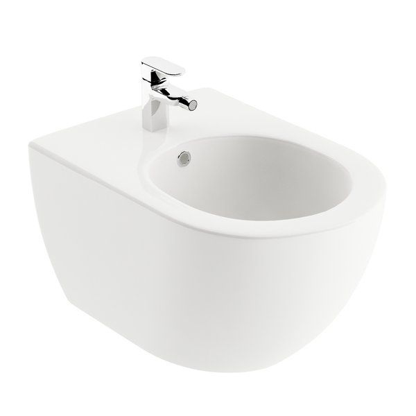 Ravak Uni Chrome Závesný bidet, biely X01517