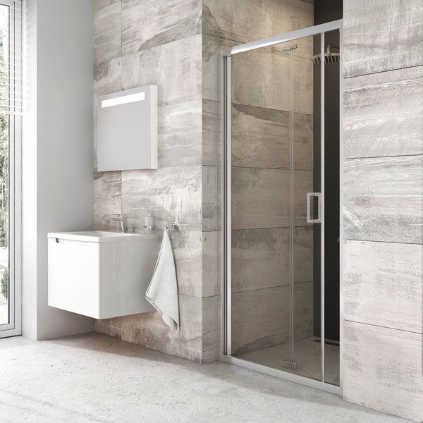 Ravak Blix Sprchové dvere 80 cm, transparentné/ALU lesk BLDZ2-80 X01H40C00Z1