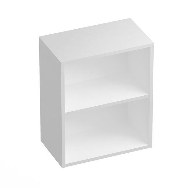 Ravak Natural Skříňka závěsná otevřená 45x55 cm, bílá X000001055