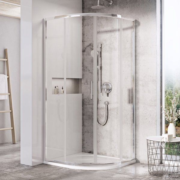 Ravak Blix Slim sprchový kút 90x90 cm, BLSCP4-90 X3BM70C00Z1