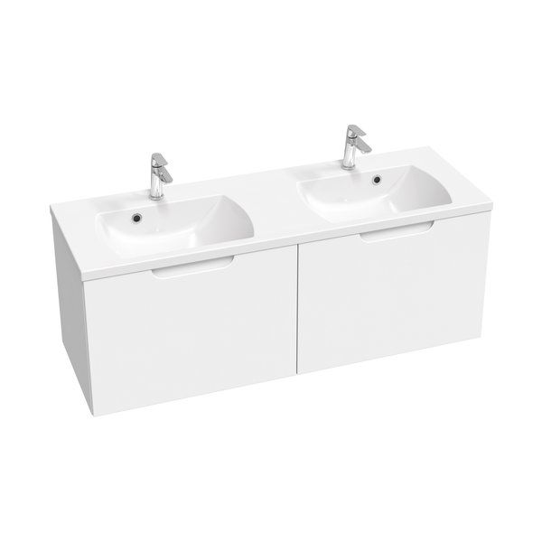 Ravak Dvojdrezová skrinka Classic II 130 cm, biela X000001482