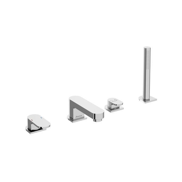 Ravak Chrome Vanová čtyřotvorová baterie, CR026.00 X070170