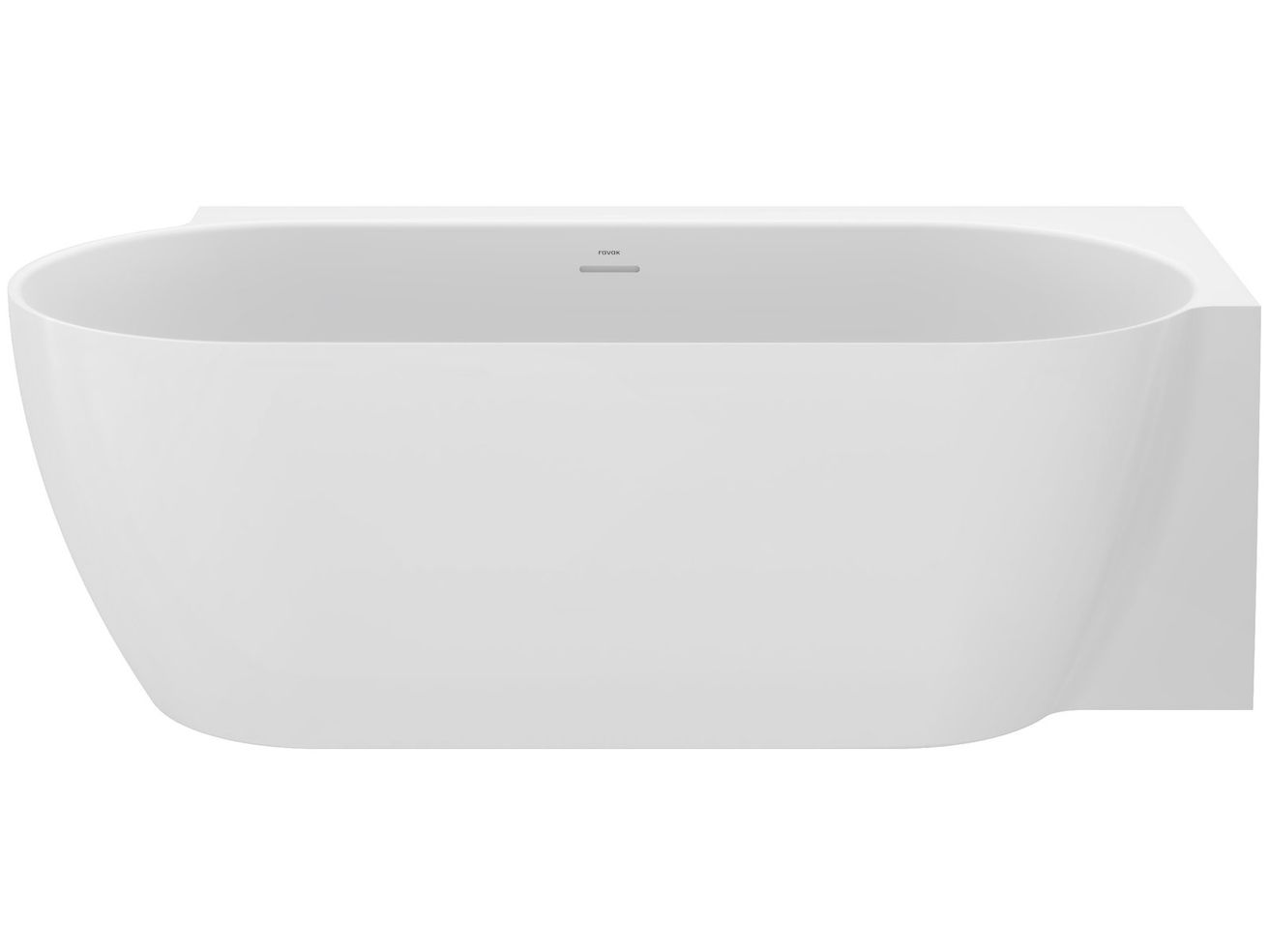 Ravak Freedom Corner II Tec Vaňa 175 × 86 cm, pravá, biela CC81000000