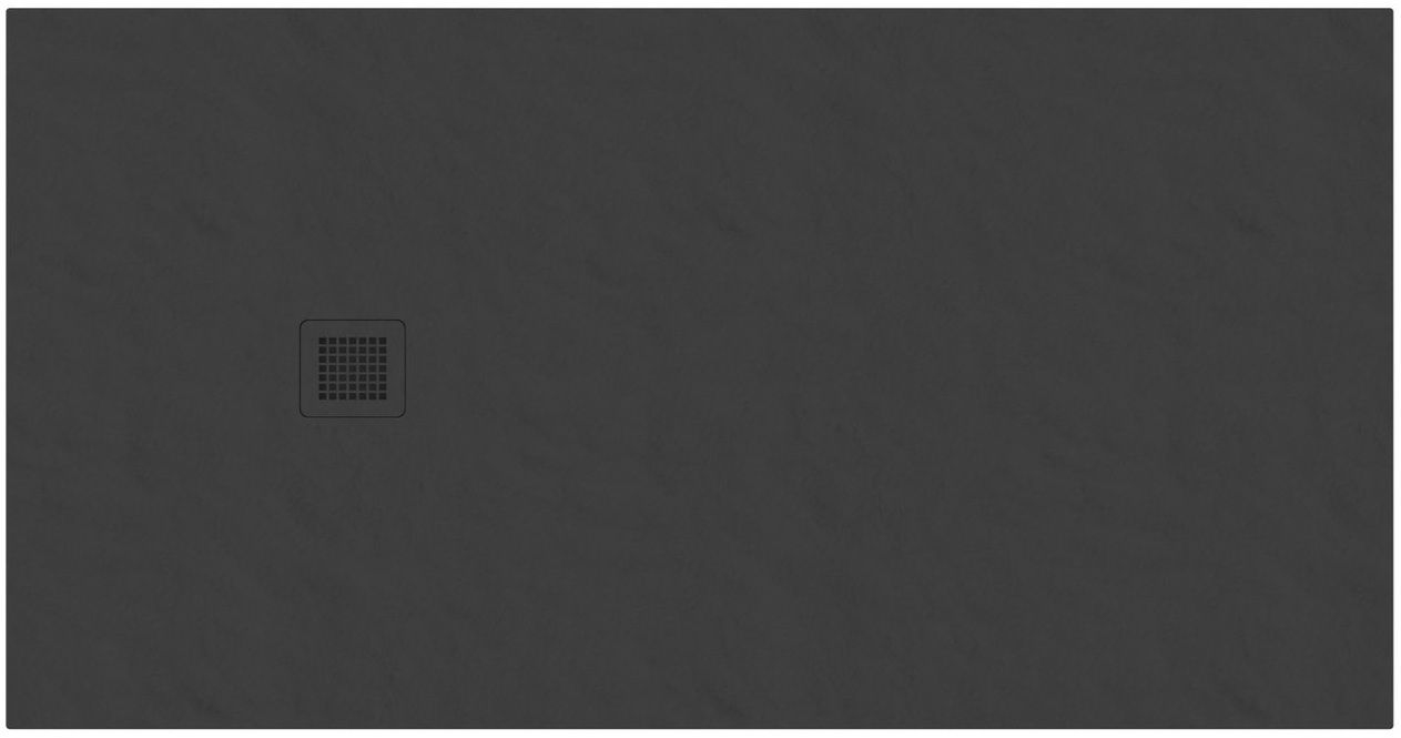 Ravak Slate Pro Sprchová vanička, 160 × 90 cm, čierna matná XA03S733010