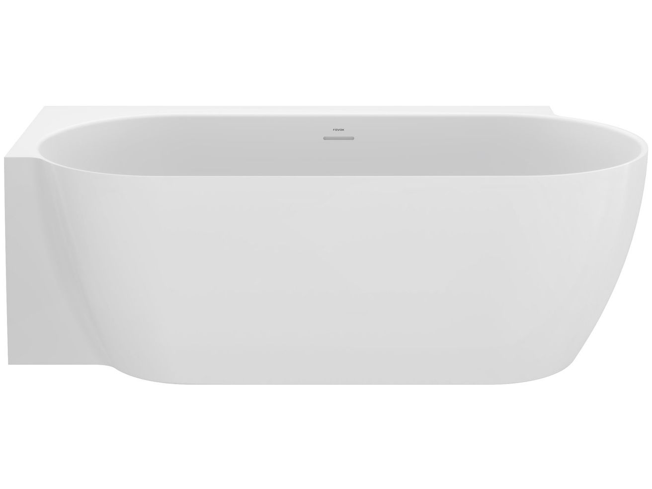 Ravak Freedom Corner II Tec Vaňa 175 × 86 cm, ľavá, biela CC91000000
