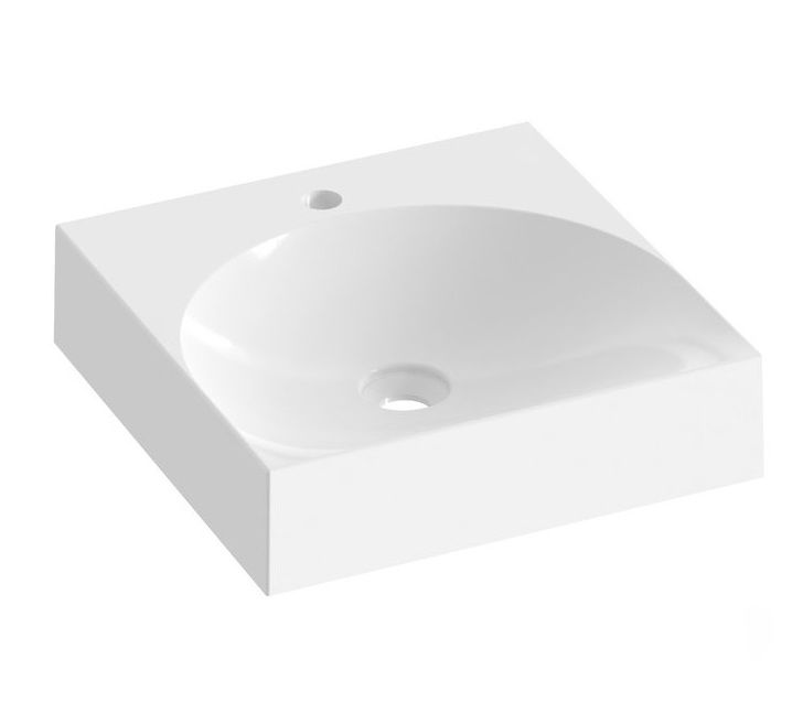 Ravak Lite Umývátko 45 cm s otvorem, bílá XJX01245002
