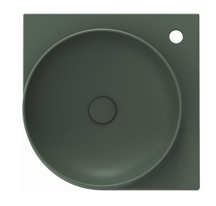 Ravak Yard Umývadlo 45 cm, sivozelené XJX08245000