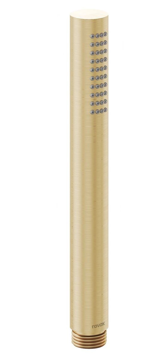 Ravak Ručná sprcha stick, 1-polohová, kartáčovaná zlatá, X07P1239 951.60GBL