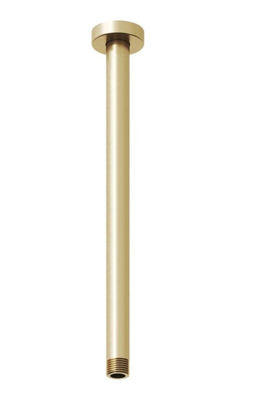 Ravak Stropné rameno 30 cm, kartáčovaná zlatá, X07P1243 704.60GLB