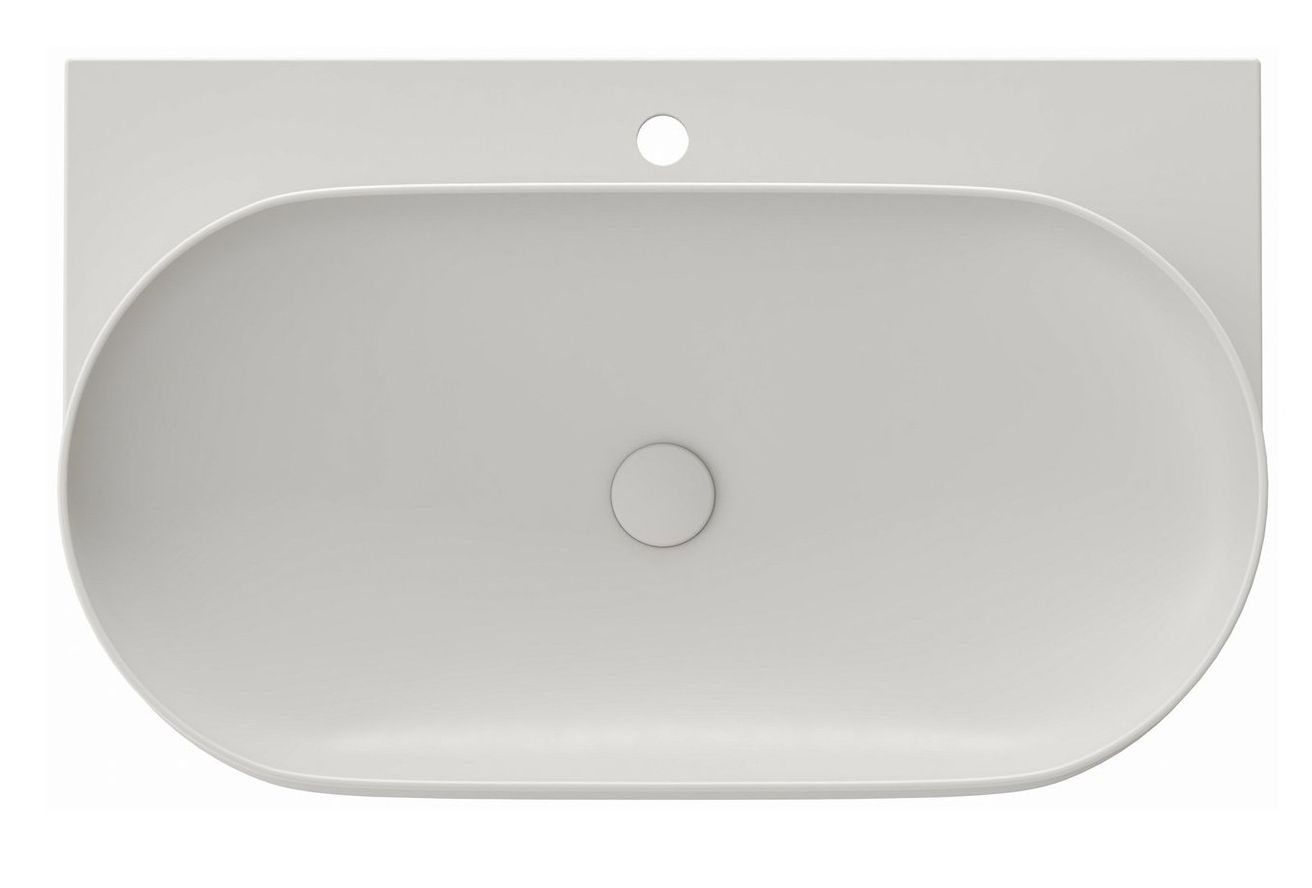 Ravak Yard Umývadlo 80 cm, dymovo sivá, XJX0O280000