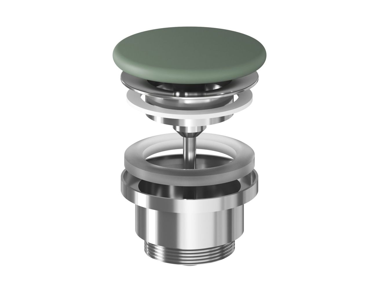 Ravak Umývadlová pileta pevná, grey green X03070