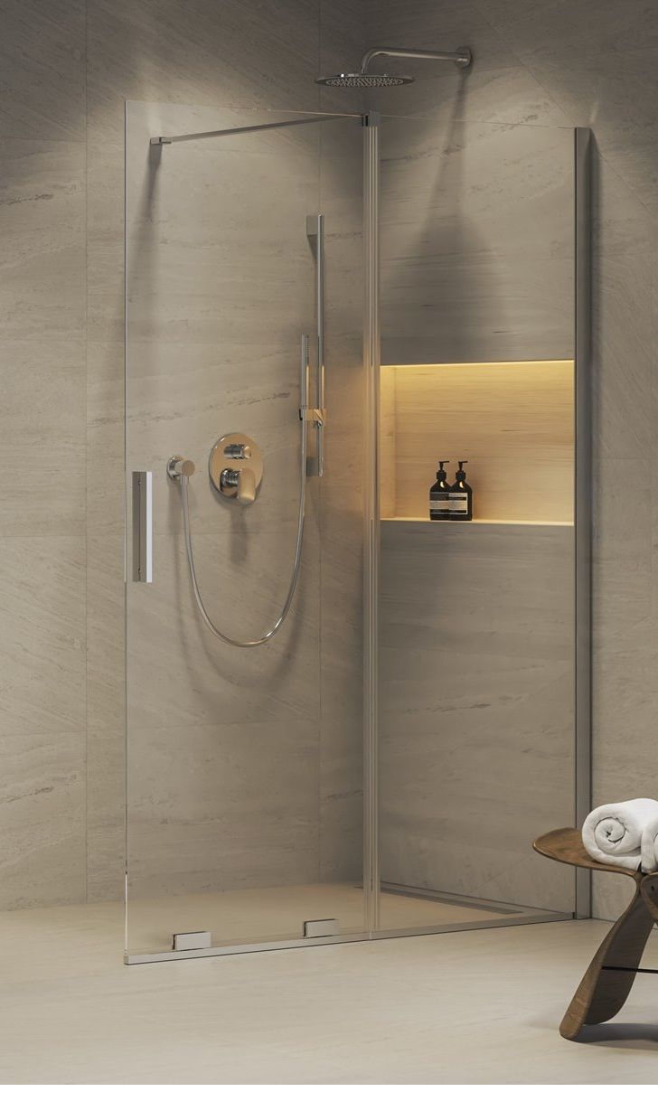 Ravak Roll Rowi Walk-in posuvný, 110 cm, transparentný/ALU X9WVD0C00Z1