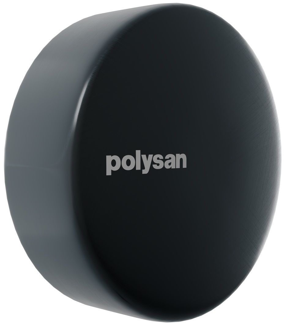 Polysan Ovládanie automatického vypúšťania vane, gun metal 71840.60