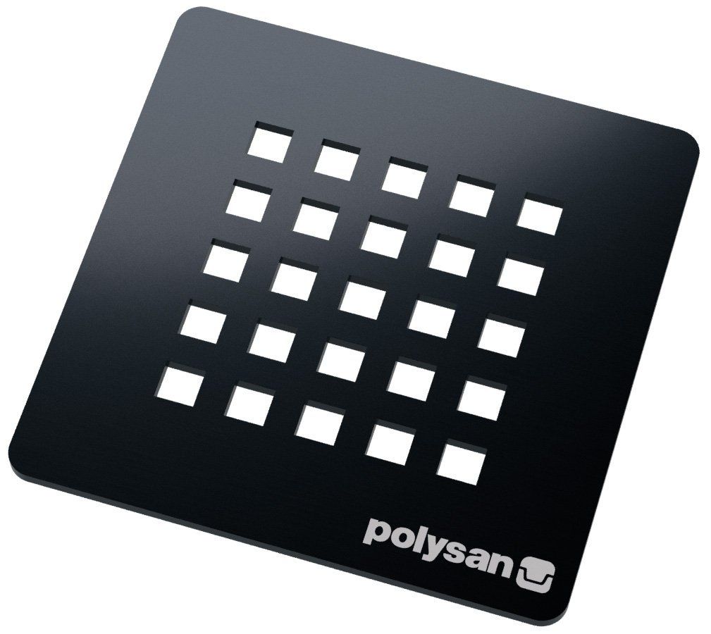 Polysan Treneca krytka sifónu, gun metal 85999.60