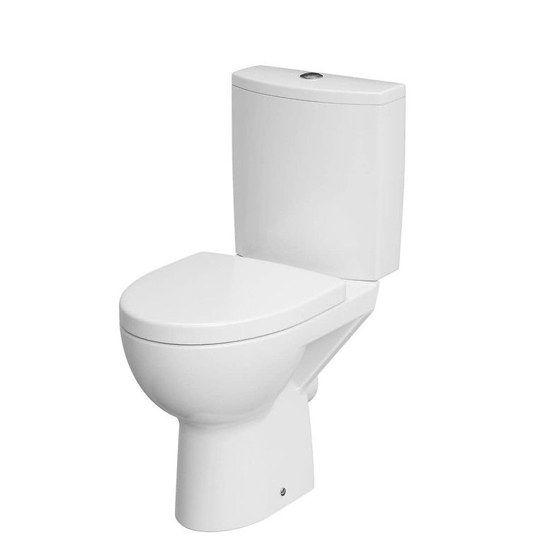 Cersanit Parva WC kombi CleanOn včetně sedátka SoftClose, duroplast, bílá K27-063