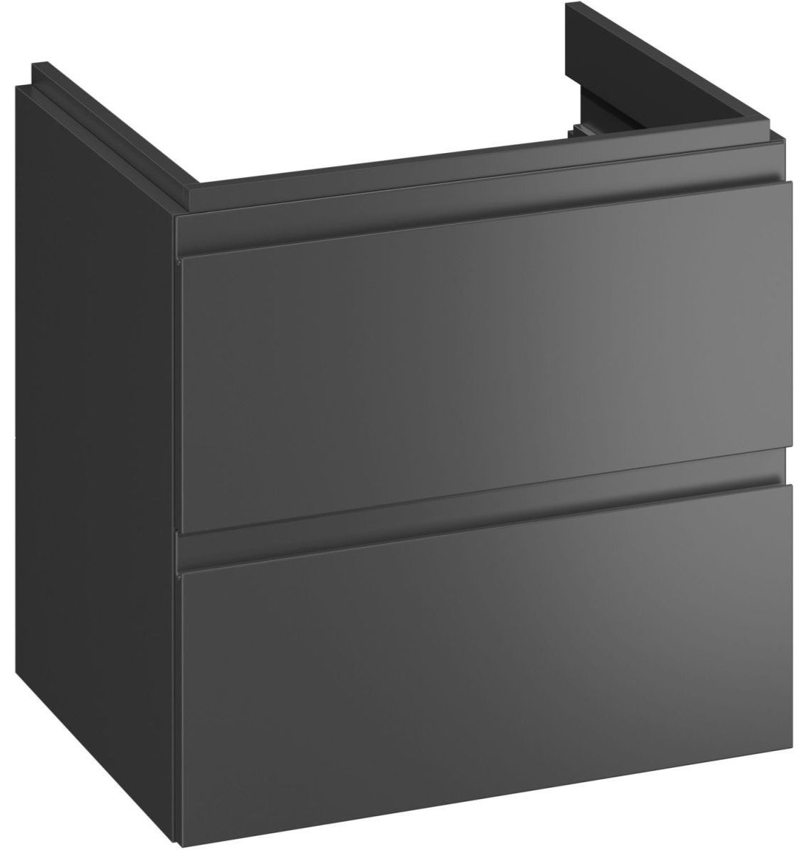 Cersanit Moduo Skrinka pod umývadlo 60 cm, antracit S590-068-DSM