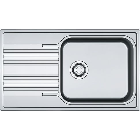 Franke Smart SRX 611-86 LB Nerezový drez s odkapávačom, obojstranný, 86x50cm, 101.0395.055