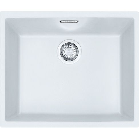 Franke Sirius SID 110-50 Tektonitový drez bez odkvapkávača, 52,5x44cm, biely led, 125.0363.788