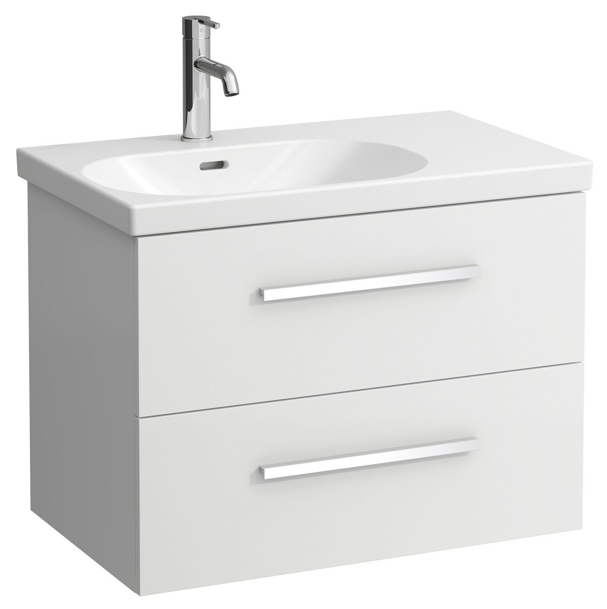 Laufen Avin Skrinka pod umývadlo 71 cm, L, biela mat H4032321132201