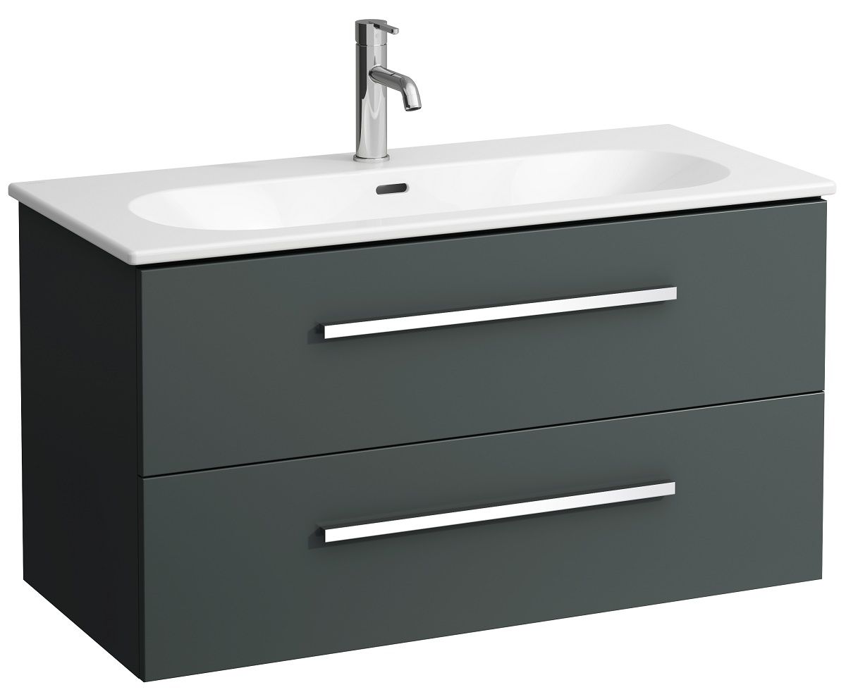 Laufen Avin Skrinka pod umývadlo 95 cm, sivá H4031621136271