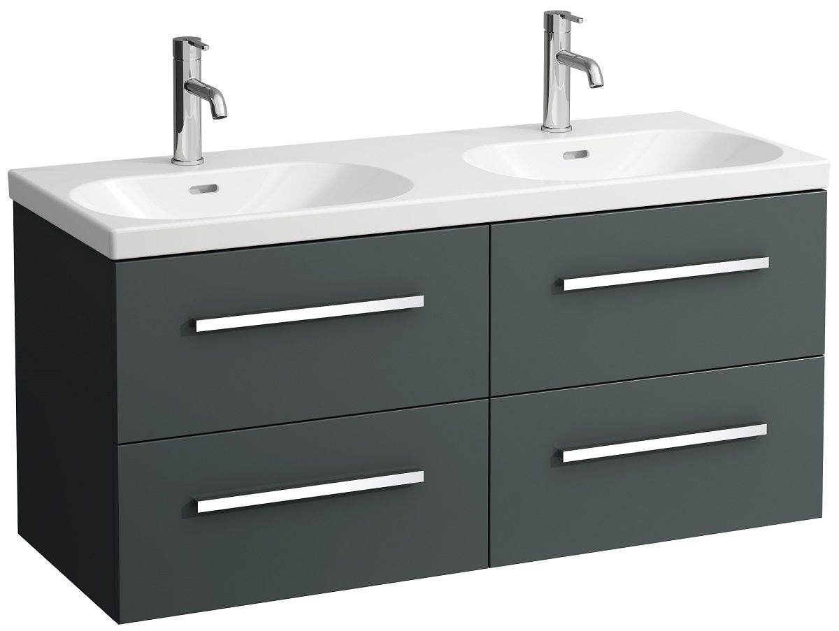 Laufen Avin Skrinka pod umývadlo 117 cm, sivá H4031721136271